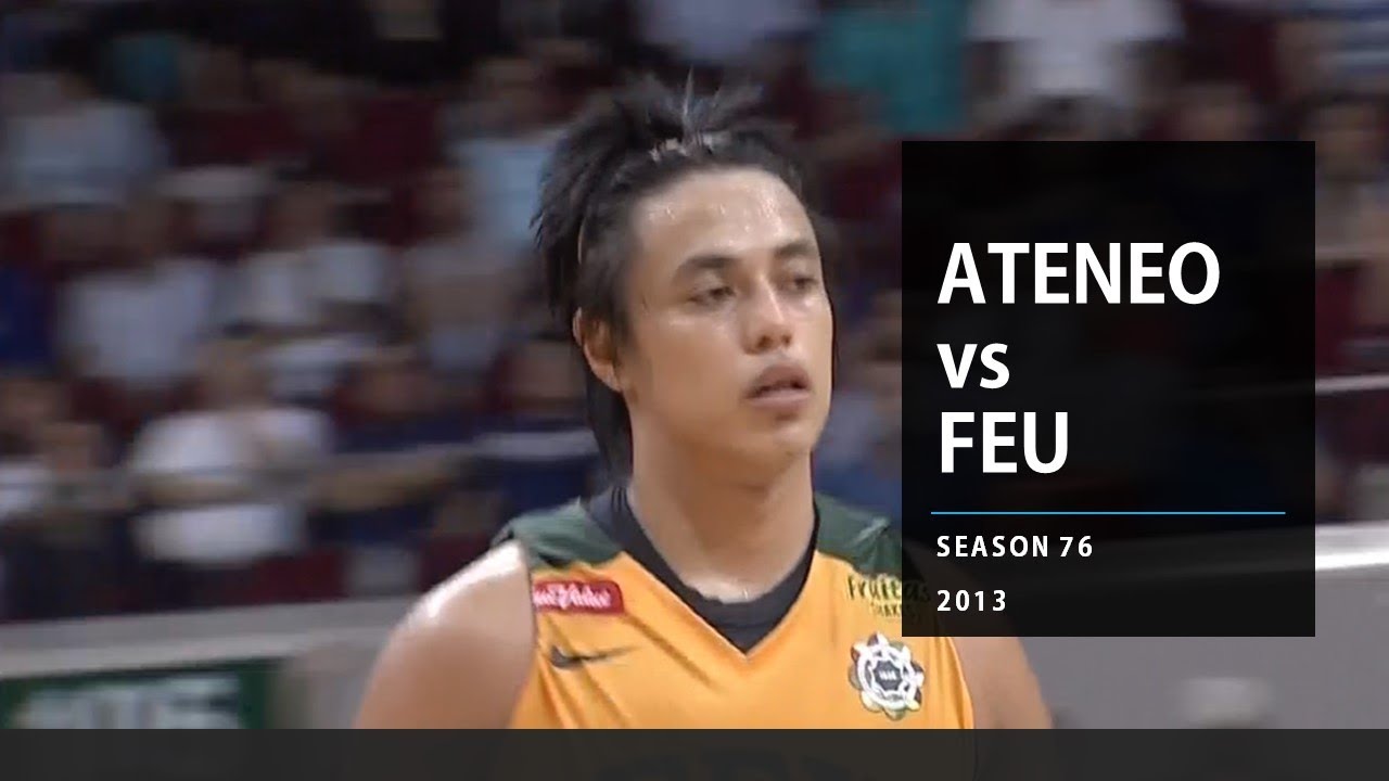Ateneo vs FEU S76 2013 Classic OT Terrence Romeo leads the Tams vs Ryan Buenafe and the Blue Eagles