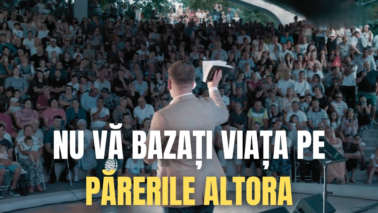 CRISTI BOARIU - Nu vă bazați viața pe părerile altora | PREDICĂ 2025