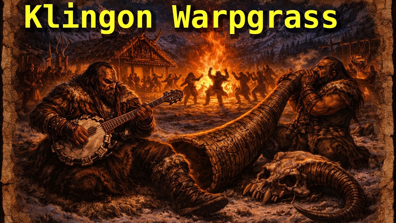 Untitled Celebration Song | Klingon Warpgrass | Star Trek Klingon Original Music (Instrumental)