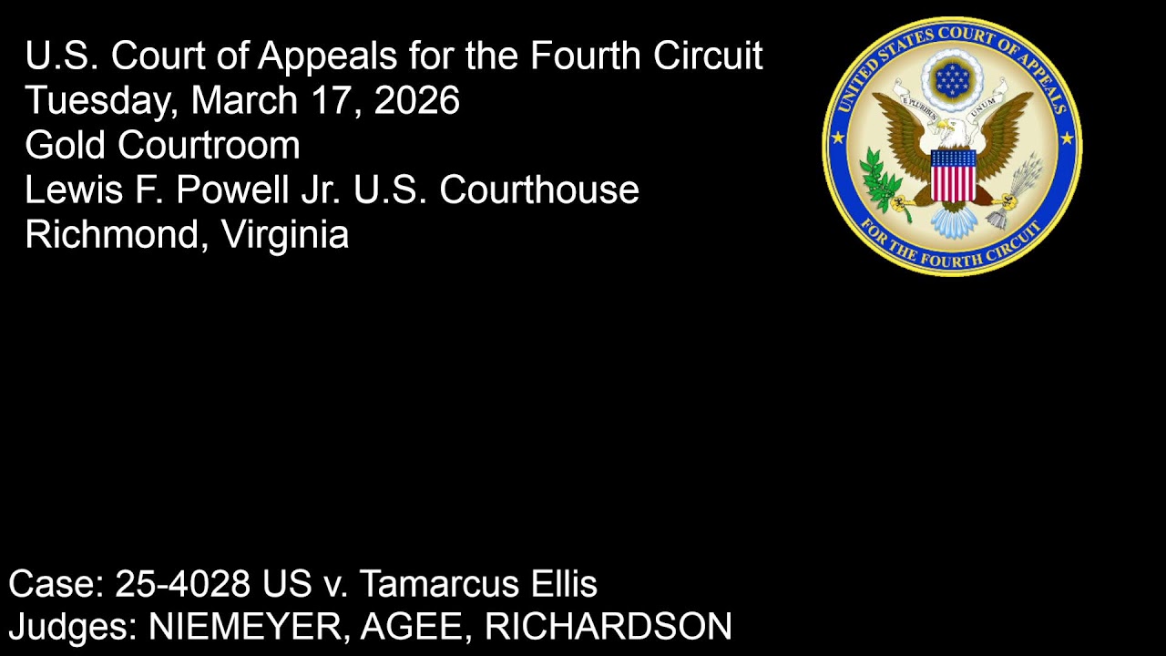 Panel IV (Gold Courtroom) Oral Arguments - 9:30 a.m. Tuesday 3/17/2026