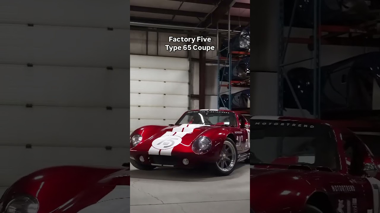 The Factory Five Type 65 Coupe. #BuiltNotBought