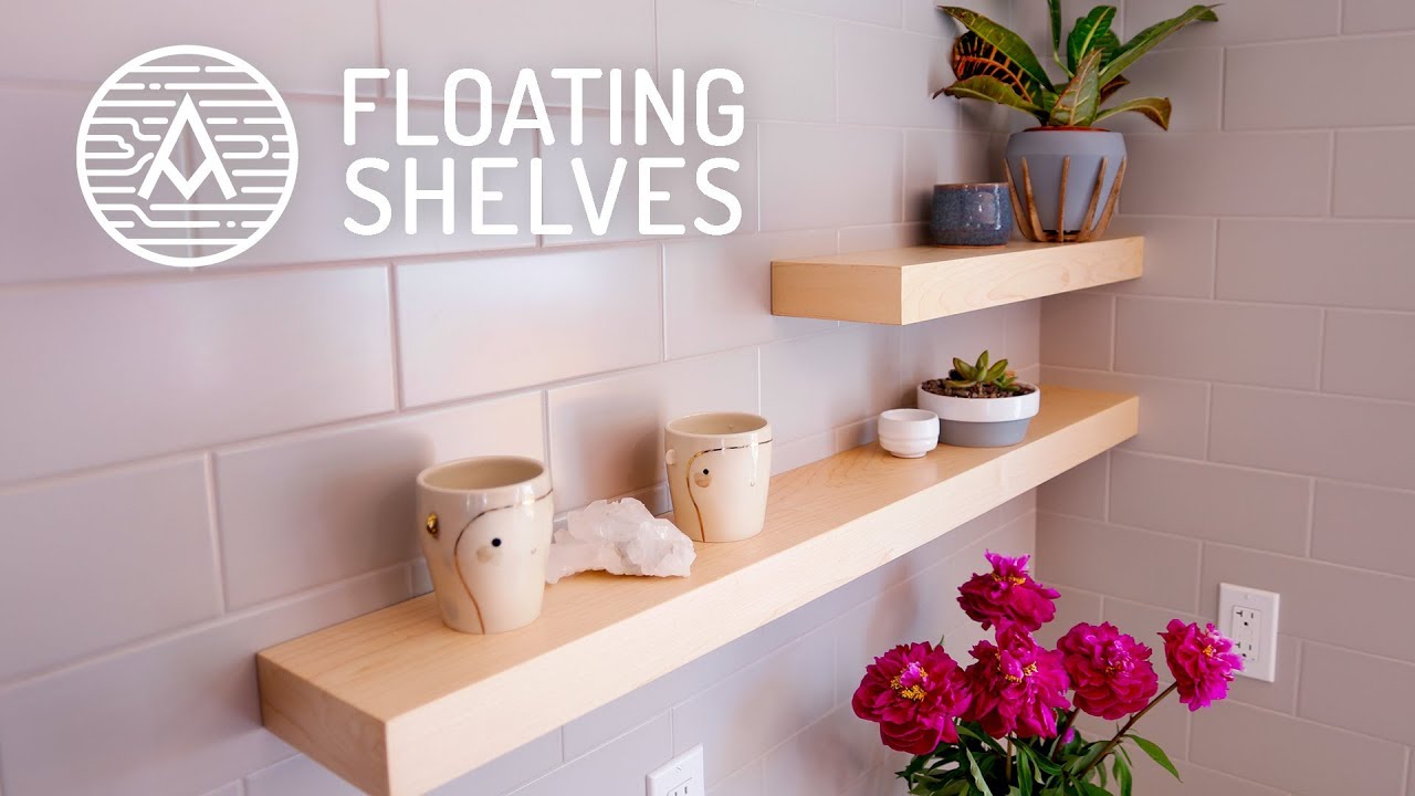 How Make Modern Floating Shelves
