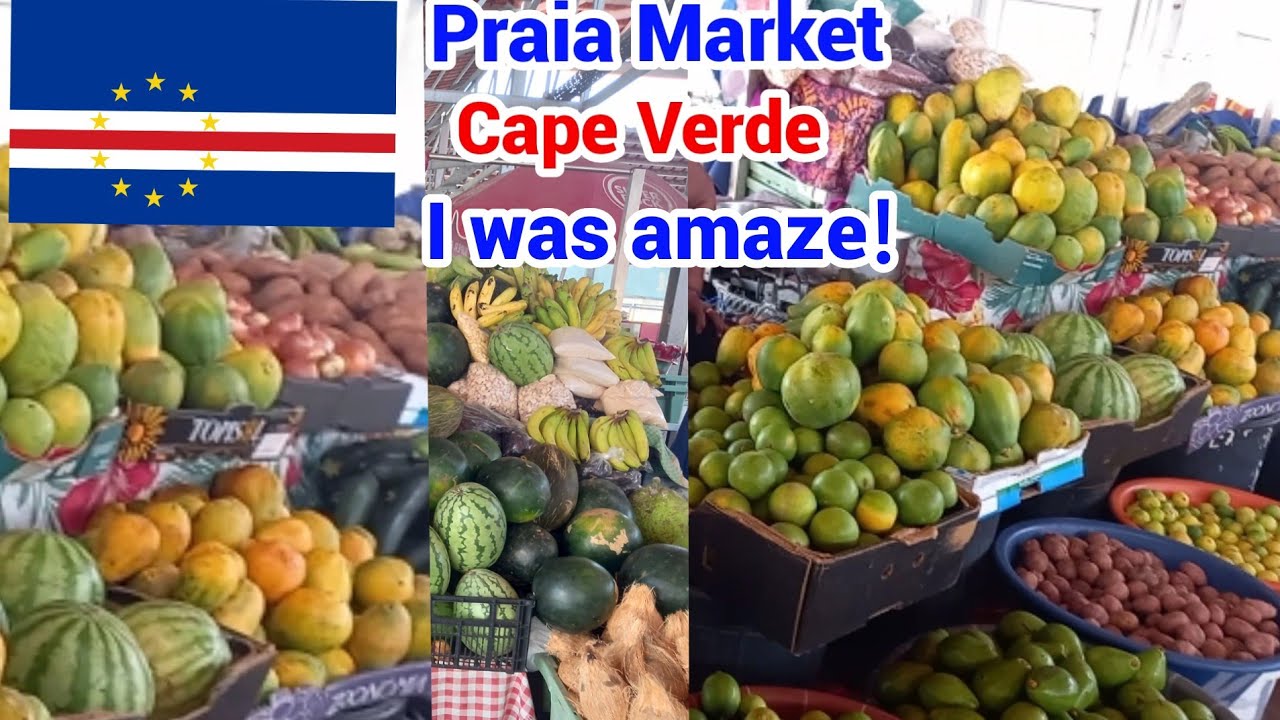How beautiful is Praia Market/ A visit to the most beautiful market i have ever seen/ Life in Cape