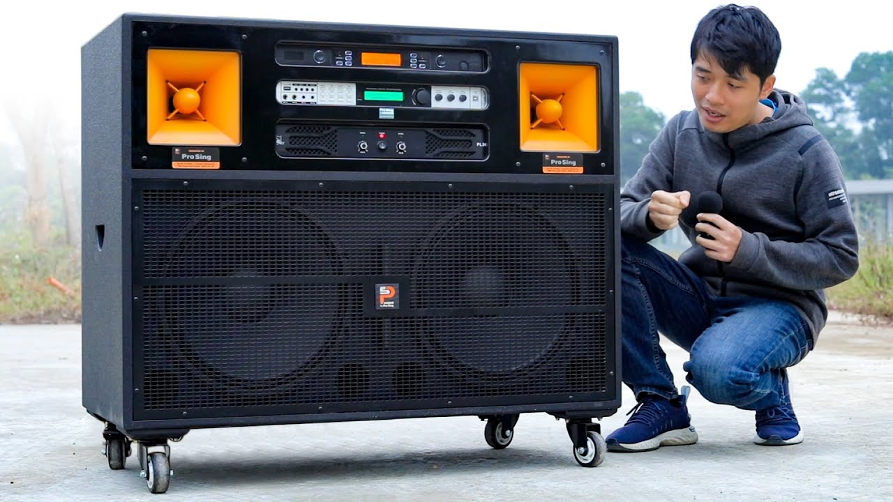 Loa kéo hay nhất thay thế dàn karaoke gia đình Prosing W-J97 Pro