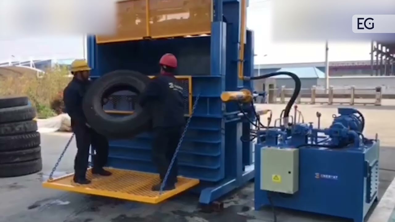 Пресс-подборщик для шин Y82-150