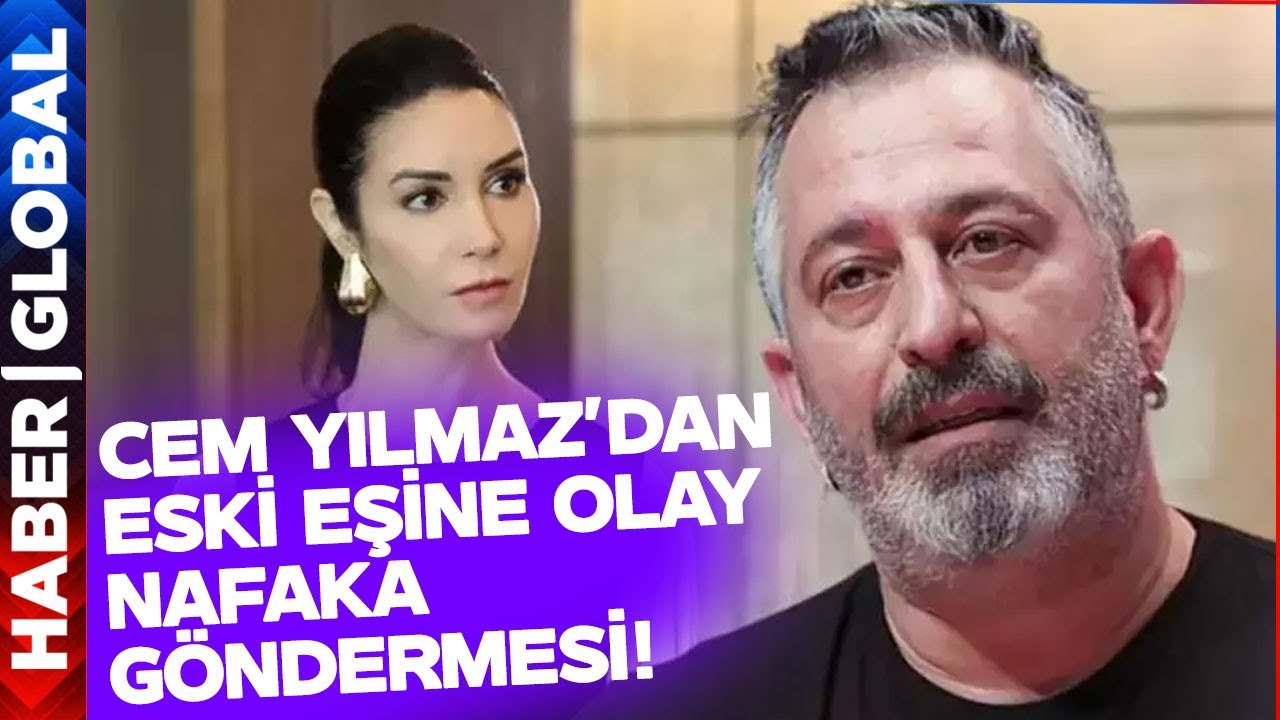 Cem Yılmaz'dan Eski Eşi Ahu Yağtu'ya &Ouml;dediği Nafakayla İlgili Olay G&ouml;nderme!