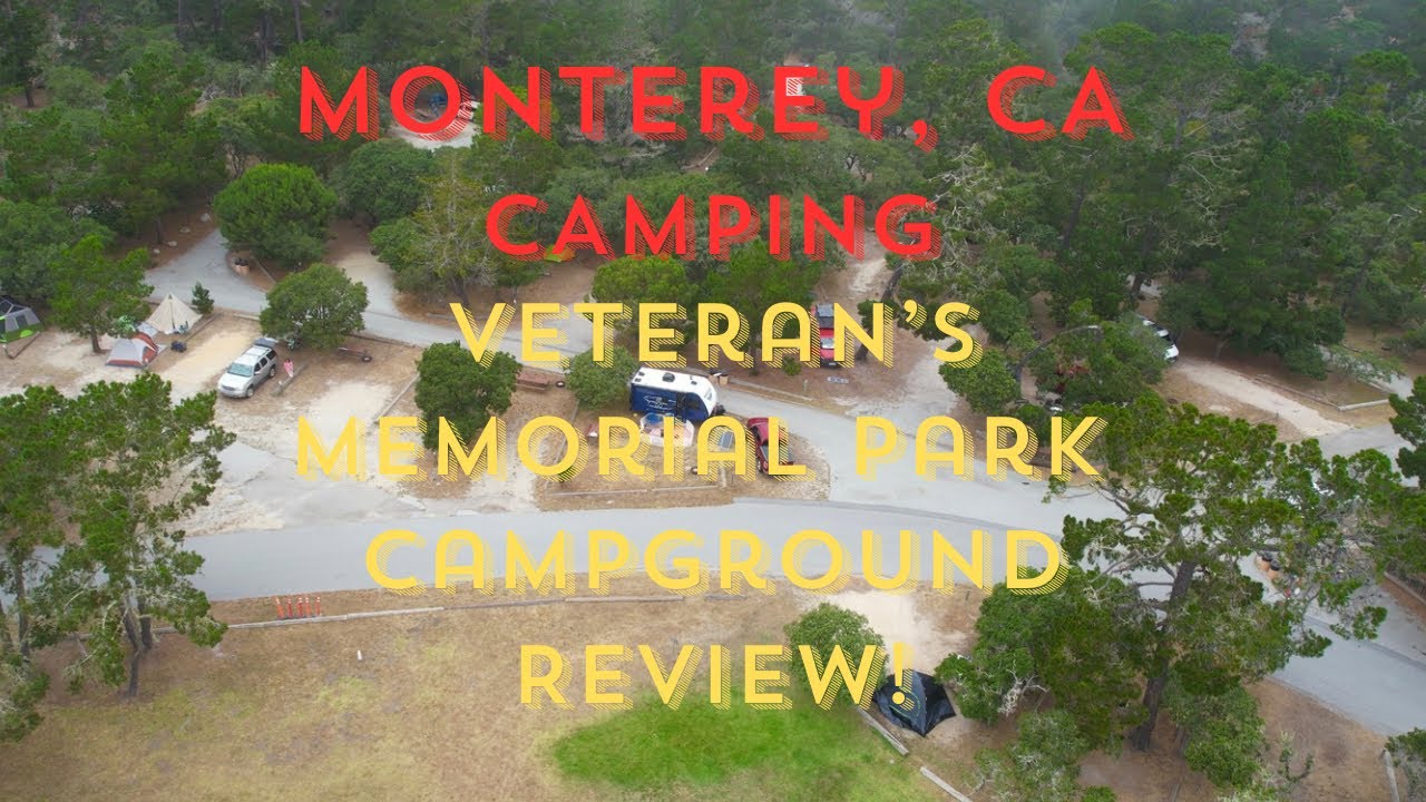 MONTEREY CA Veteran’s Memorial Park Campground REVIEW! #rvtravel