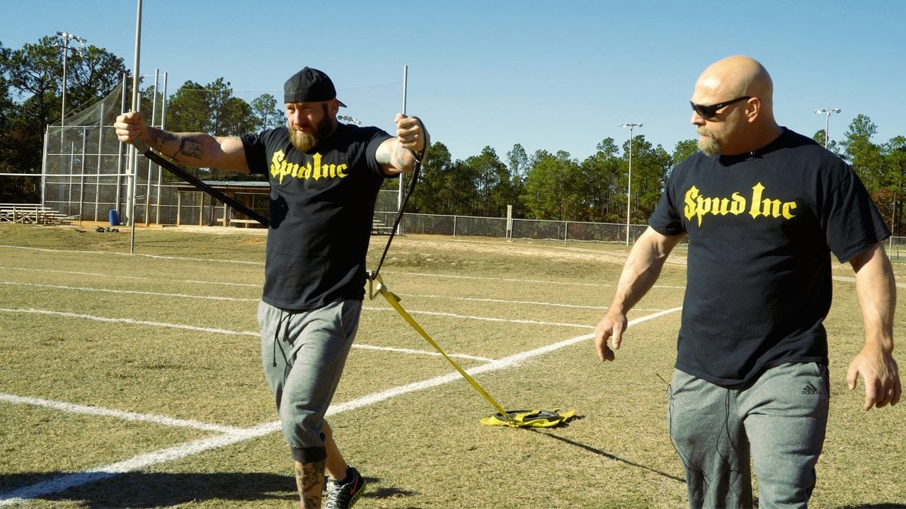 The Ultimate Fat Burning Cardio Routine Using The Magic Carpet Sled.