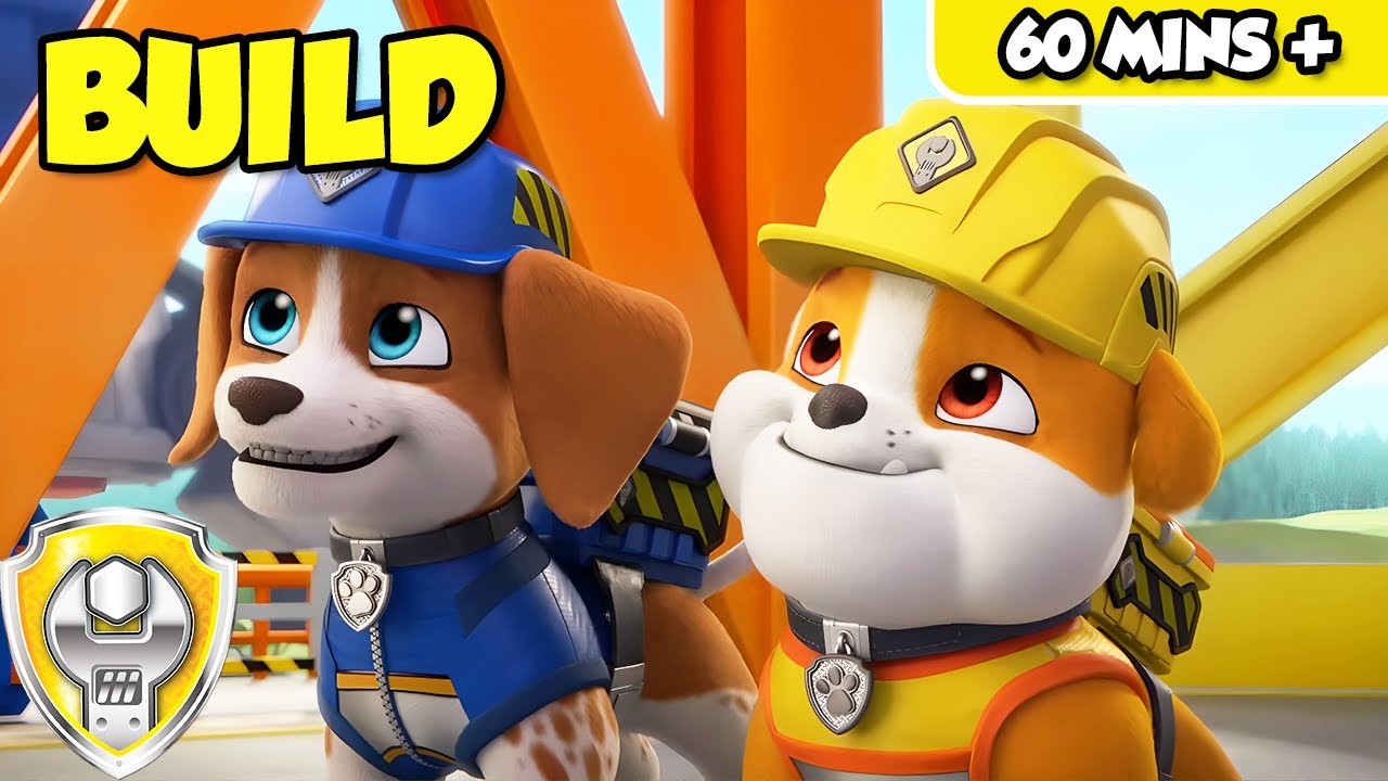 Rubble's Best Builds! (Compilation) | Rubble & Crew | Cartoons for Kids