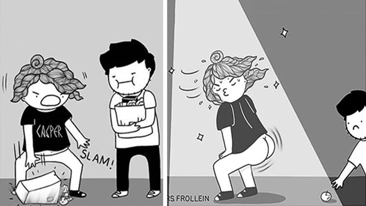 Adorable Comics Illustrating This Artist And Her Boyfriend&rsquo;s Daily Struggle (Part 2)