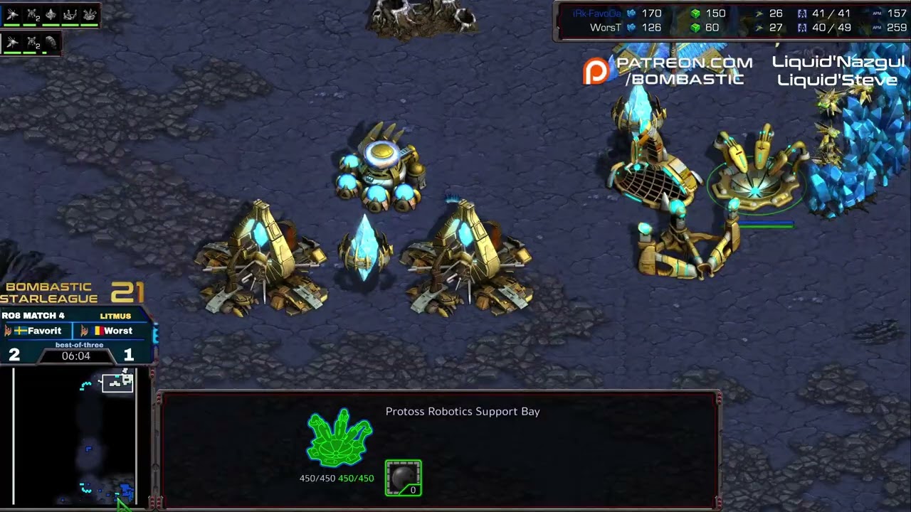 BSL 21 Gosuleague T2 Quarterfinal Favorit v Worst game 4