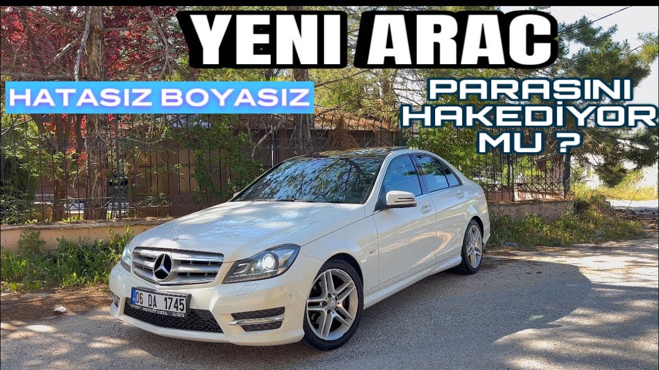 MERCEDES C 180 İNCELEDİK | YENİ ARAÇ