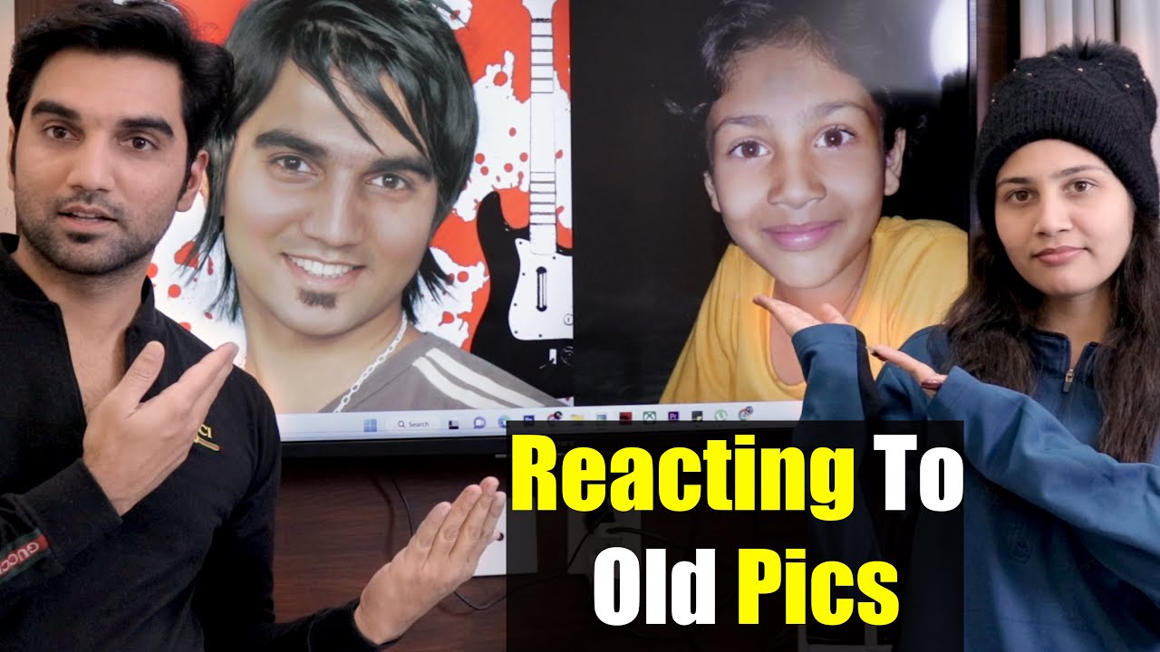 Reacting To Old Pictures😂🤣 #Nomeej MR NOMAN VLOGS #13