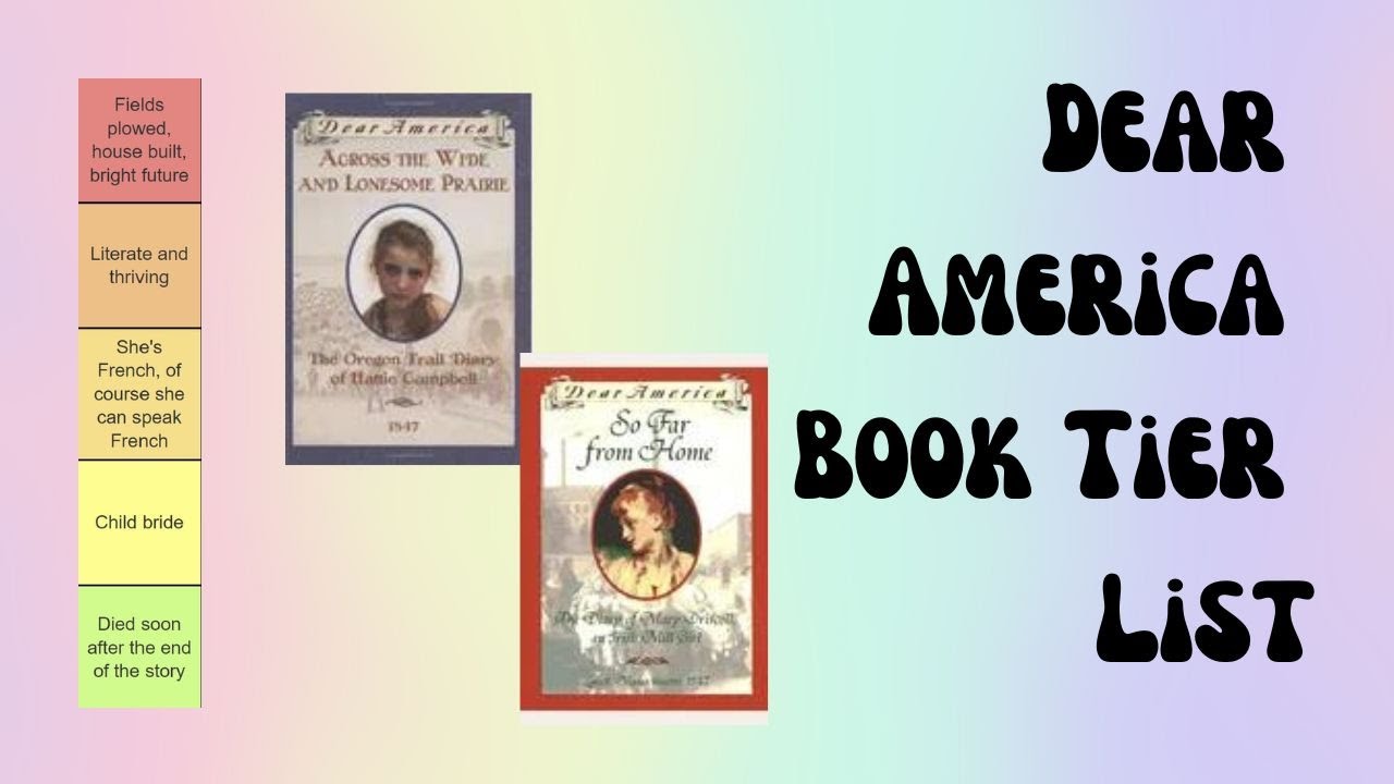 Dear America Book Tier Ranking