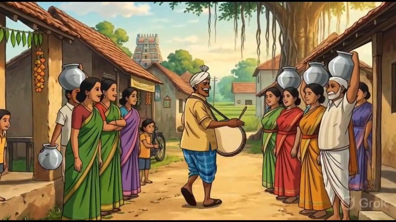 தமிழ் கிராம அம்மன் கோயில் திருவிழா | Life in a Tamil Village Festival | Voice of Meimathi