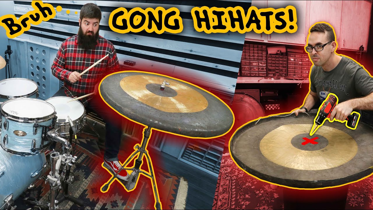 What does a Set of Gong HIHATS Sound Like?! ft. 