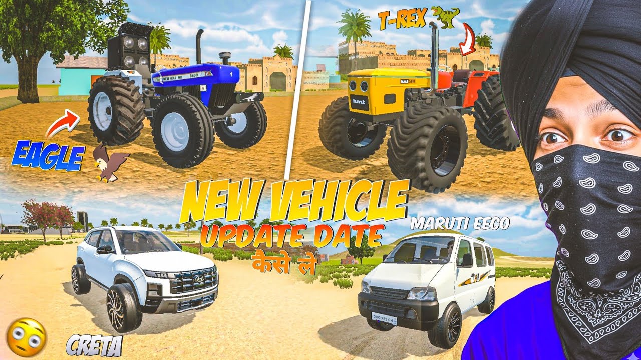 T-REX 🦖||ADDED||INDIAN VEHICLE SIMULATOR 3D||NEW UPDATE||कब तक आयेगा||FIX DATE ||CRETA +EECO ADDED 