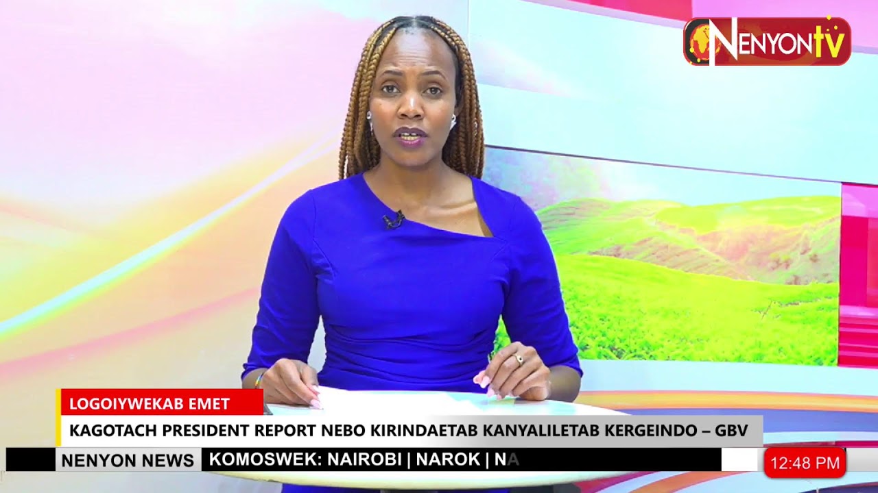 LOGOIYWEKAB EMET EN NENYON TV AK CYNTHIA TERER, KIMI GAA