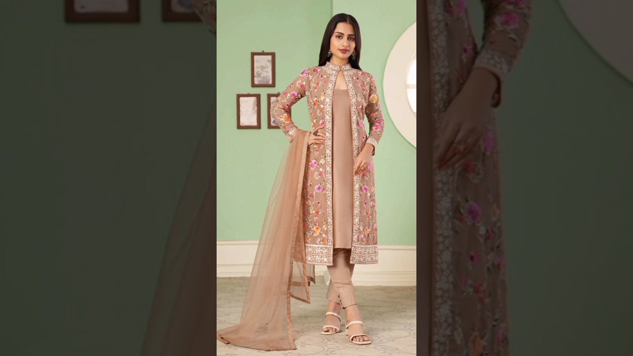 Front Open Double Shirt Design Ideas 2025#doubleshirtdesigns#frontopenkurti #openkurtidesigns