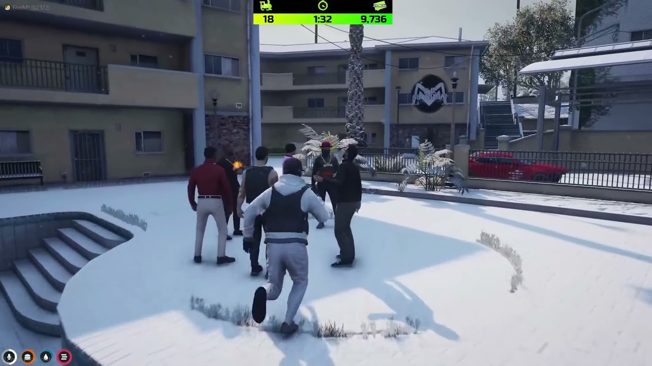 Dwayne Starts Shootout Against the Mandem
