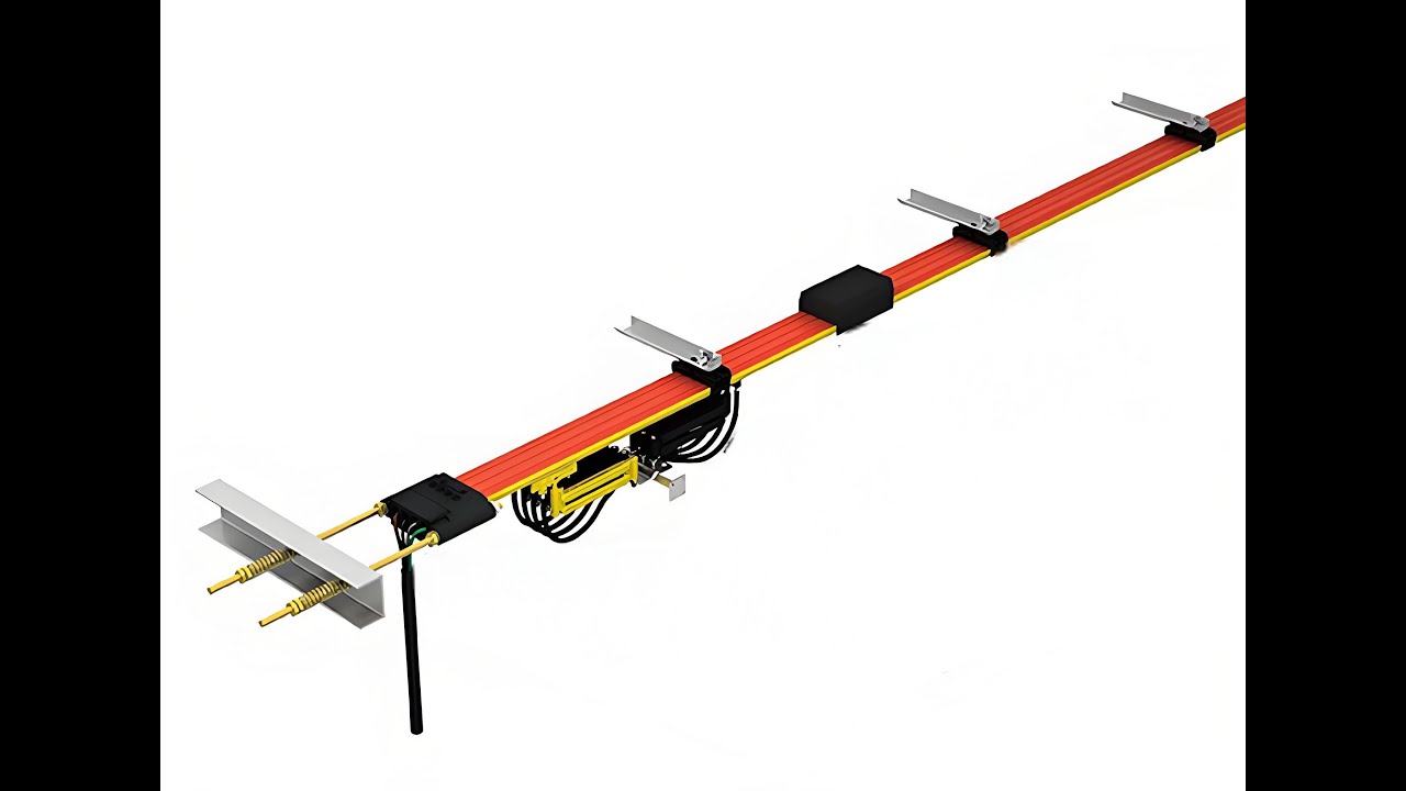 Conductive Busbar For Overhead Crane #busbar #overheadcrane