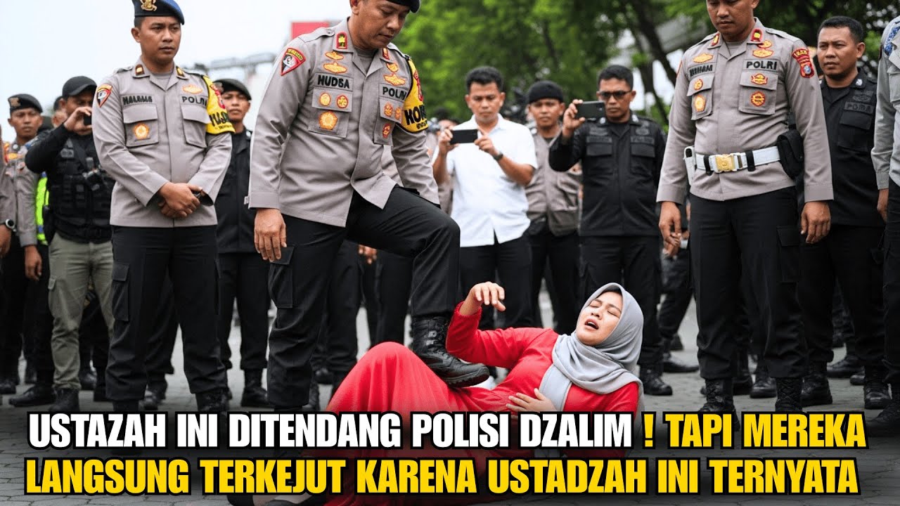 POLISI DZALIM BERANI INJAK MARTABAT USTAZAH… TAPI BALASANNYA MENGGEMPARKAN‼️