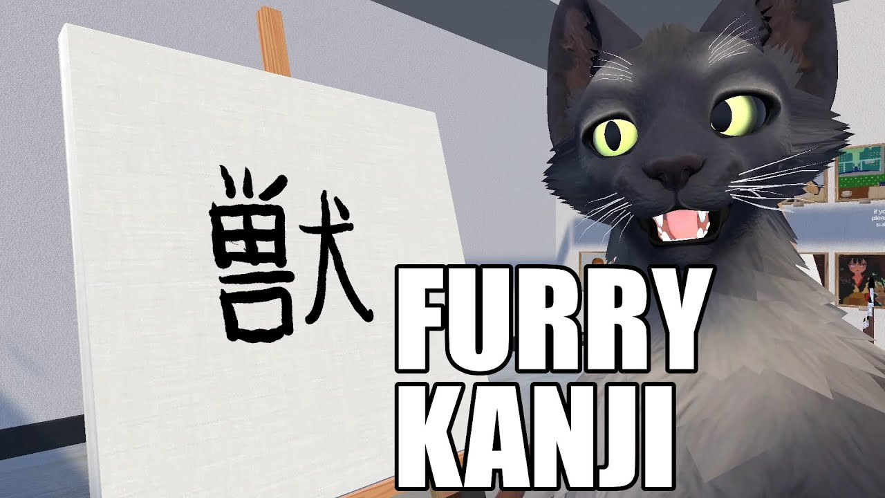 [Furry ASMR] Writing Japanese Characters