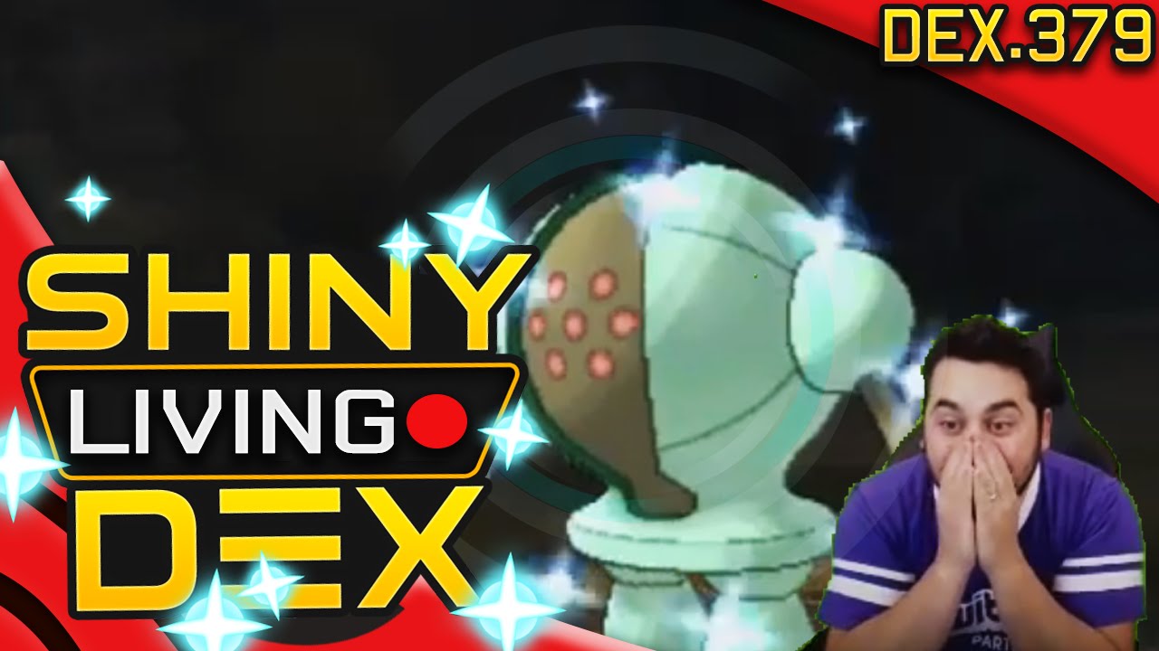 CRAZIEST SHINY EVER! SHINY REGISTEEL Live! Quest For Shiny Living Dex #379 | Pokemon ORAS