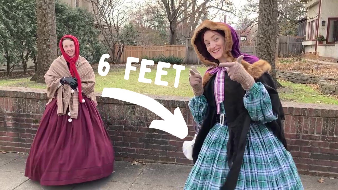I Wore a Hoop Skirt to Social Distance