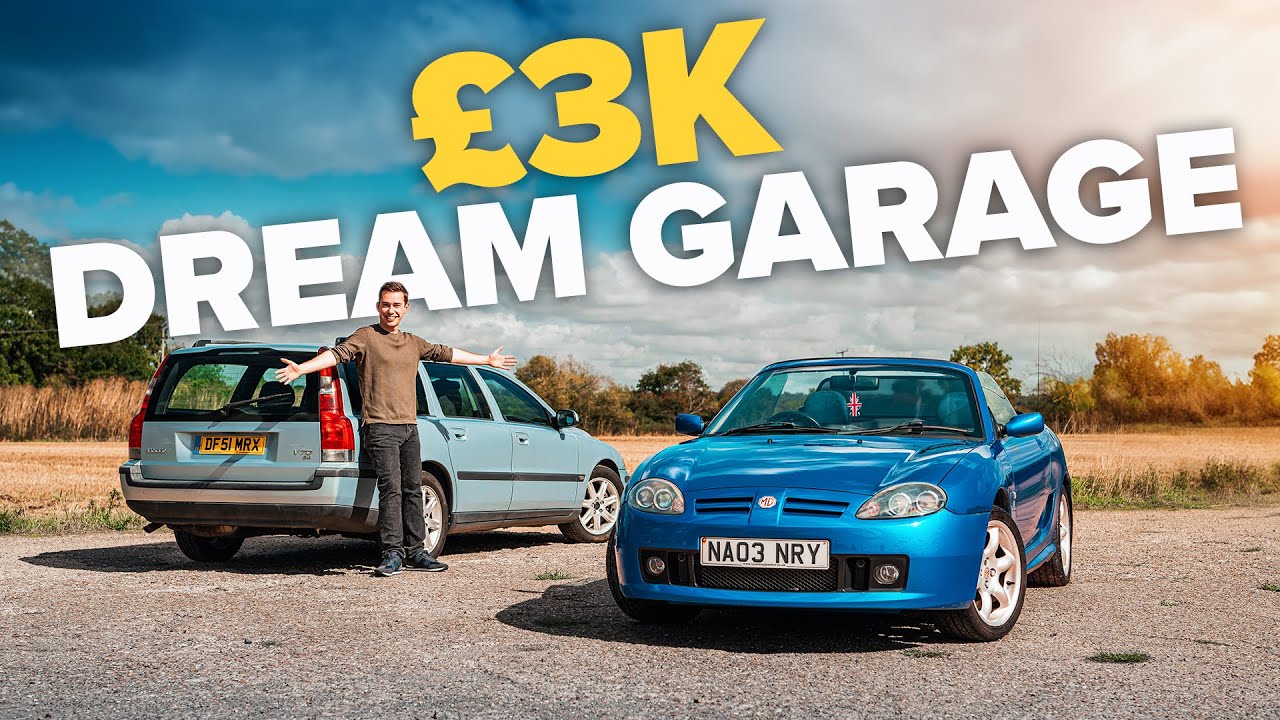Dream two-car garage for £3,000! | MG TF and Volvo V70