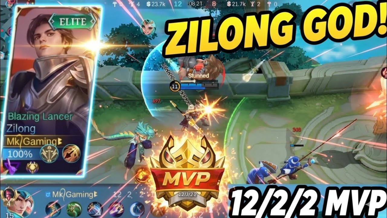 FULL CARRY Gameplay MLBB Zilong : Split Push (Ultimate Outplay)