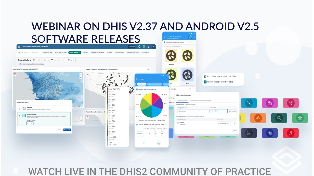 Webinar on DHIS v2.37 and Android v2.5 software releases
