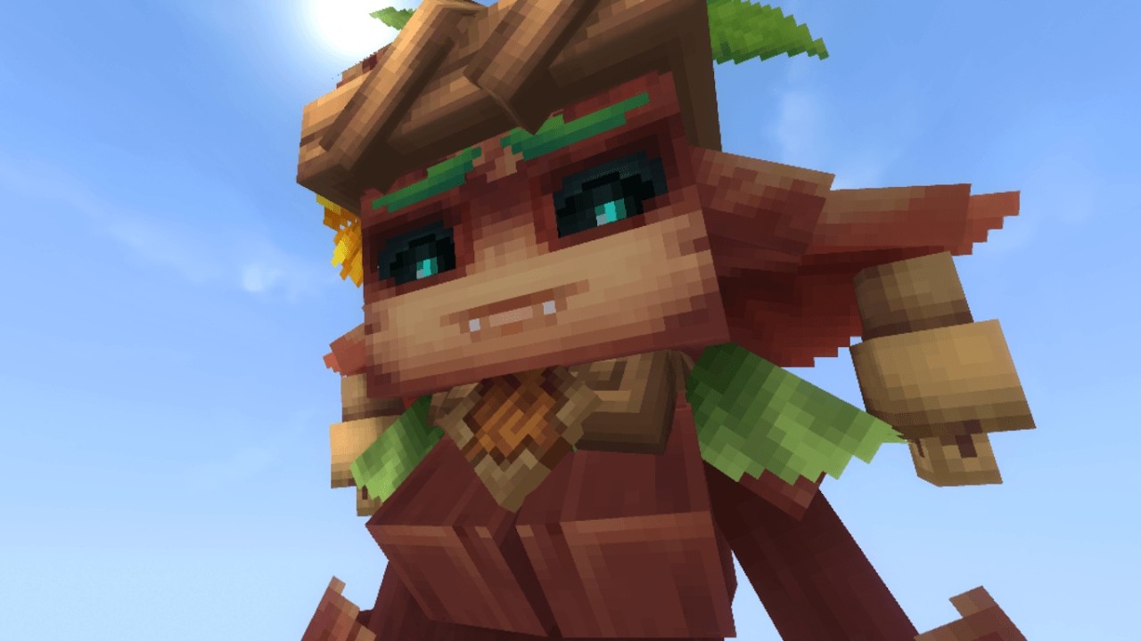 I turned the Kweebec Rootling into waifu