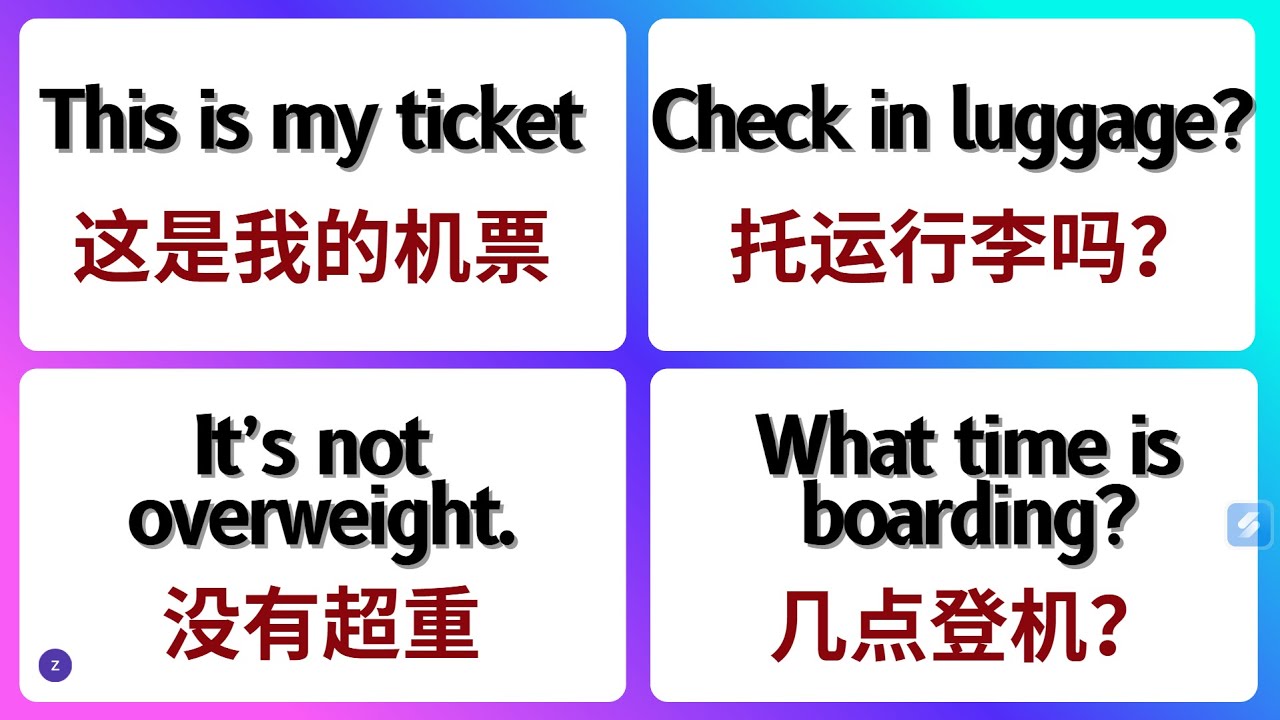 Speak Chinese at the Airport ✈️ | Essential Mandarin Dialogue in 10 Minutes