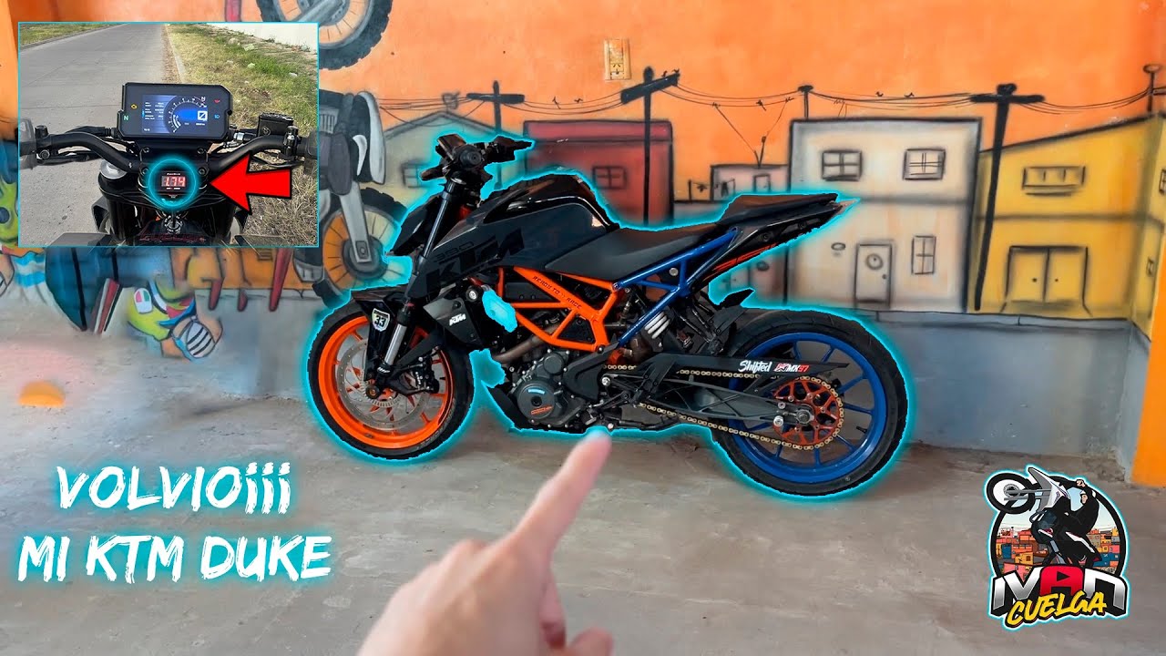 Volvió! mi KTM DUKE 390 con POWERTRONIC +50HP