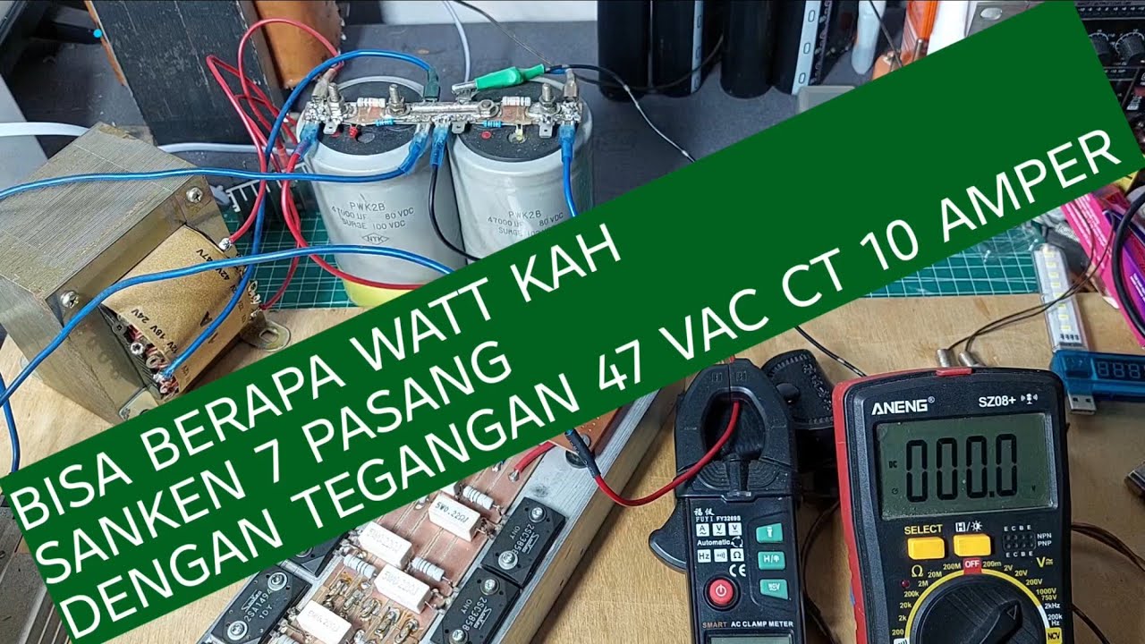 SANKEN 7 SET TRAFO 10 AMPER 47 VAC CT