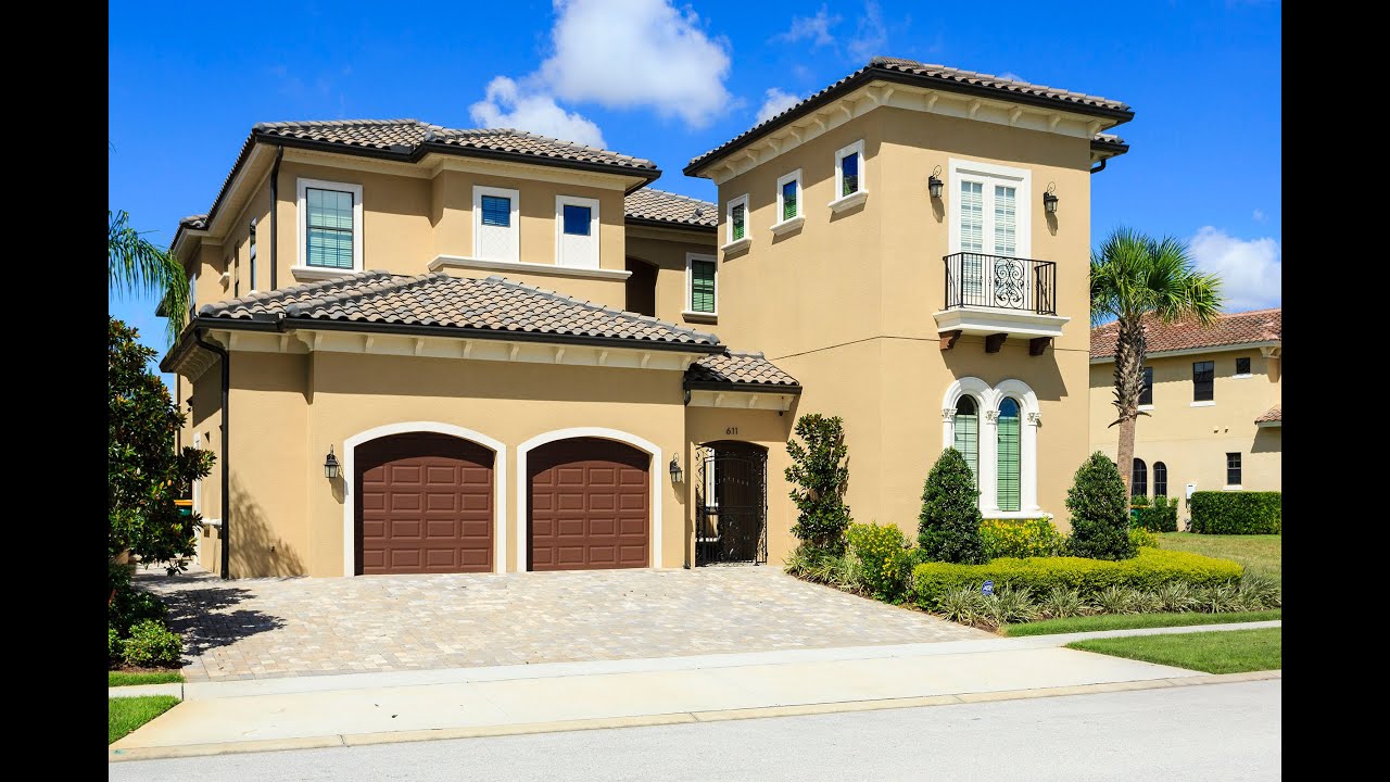 Custom 8 Bed Reunion Resort Villa with Luxury Throughout
