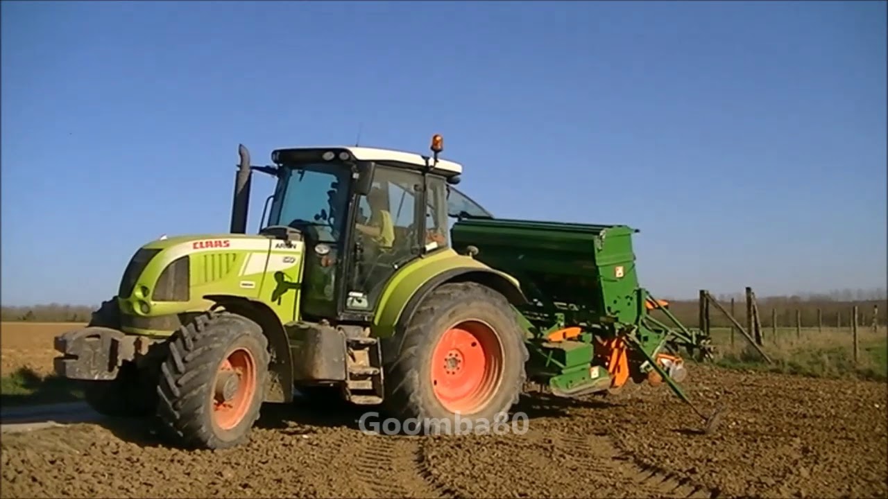 Claas Arion 610 + Amazone - Pure Sound !!