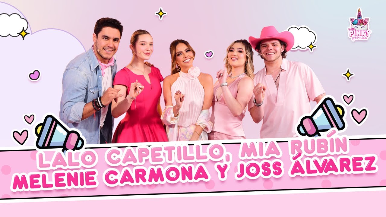 Melenie Carmona, Mia Rubín, Lalo Capetillo y Joss Álvarez en Pinky Promise T. 7 - EP. 9