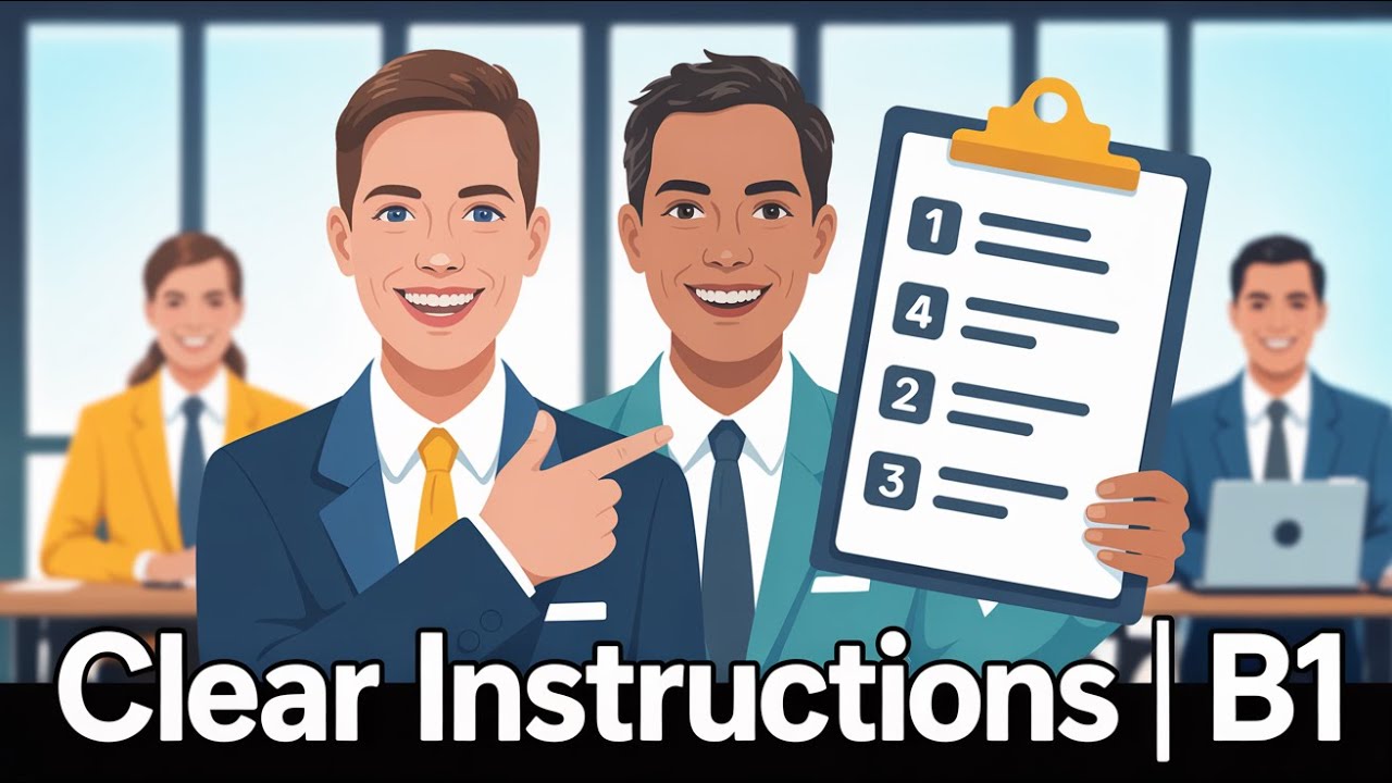 Onboarding a New Teammate: Clear Instructions and Workplace English | B1