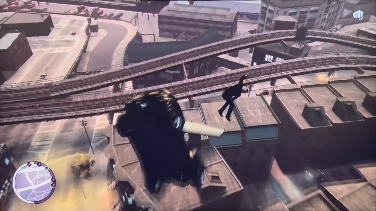 GTA 4 - Swing set Glitch Compilation #20