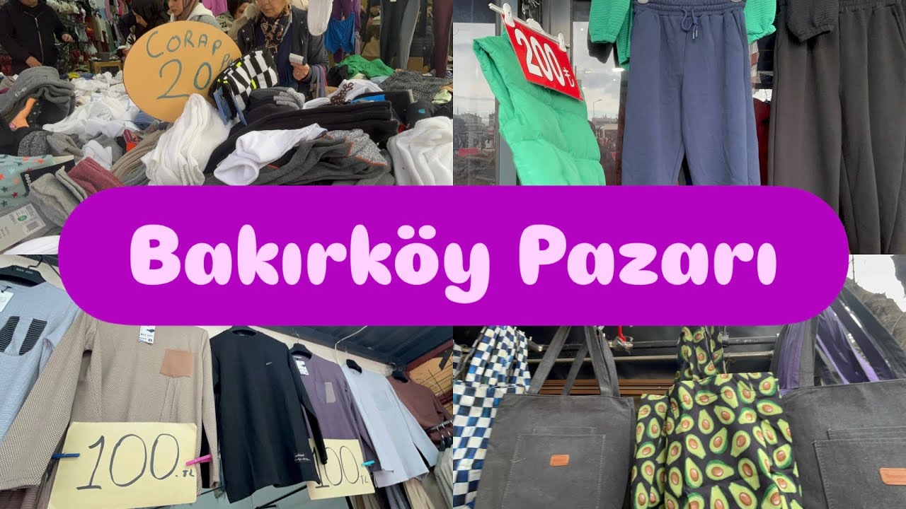Bakırköy Pazarı 31 Ocak 2026 Giriş Metrodan Pazara Yol, İlk Adım İlk İzlenim 🛍️