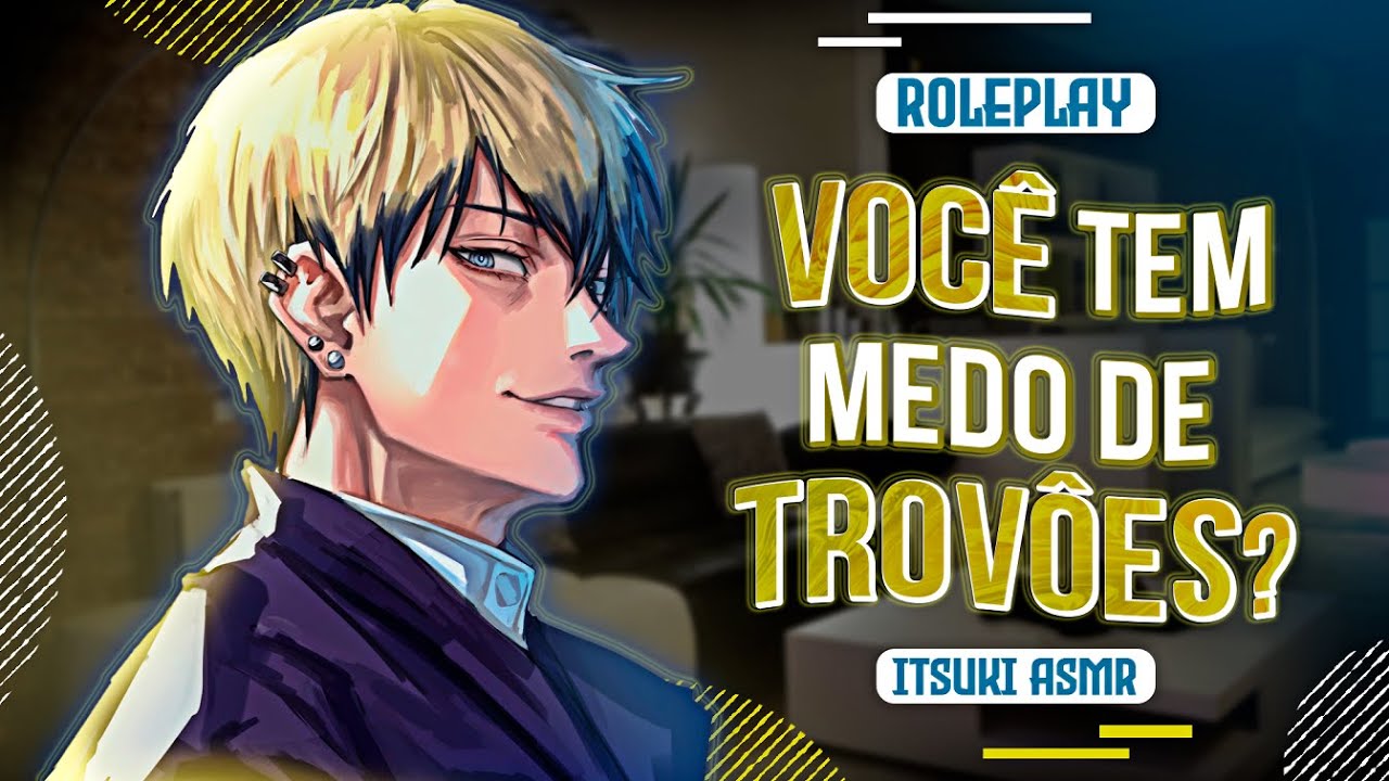 Asmr Namorado cuidando de você em uma noite de chuva com trovões (Atencioso) (Carinhoso)
