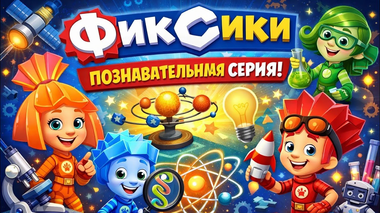 Фиксики | Позновательная Серия | Mult_TV 
