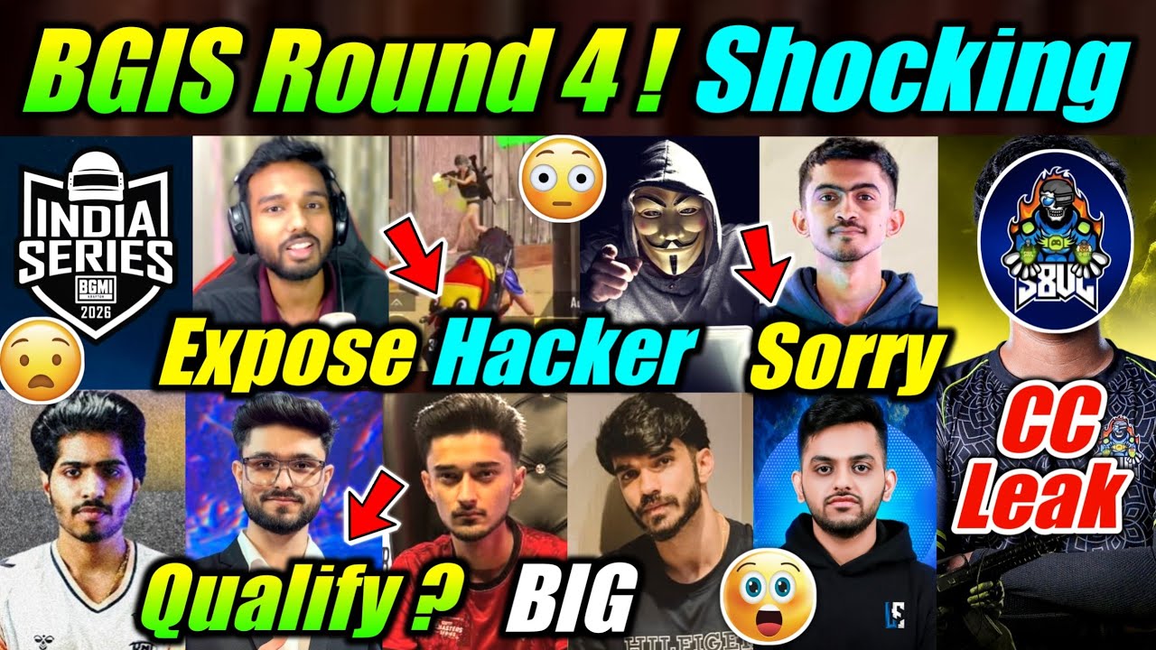 Hackers in Round 4 😨 S8UL New CC Leak 😮 Lolzz Qualify ? Rntx ⚡ Snax Reveal ! Hector, News 