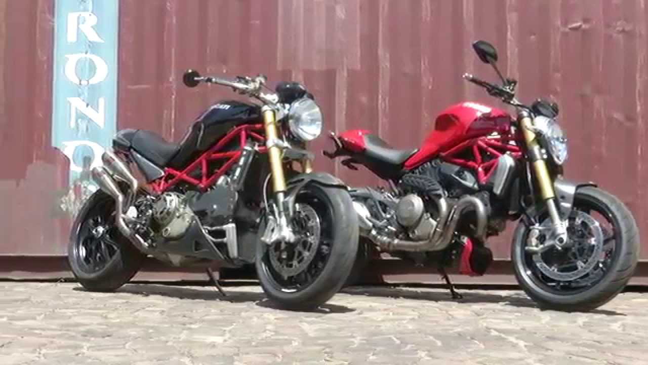 Ducati Monsters Old and New