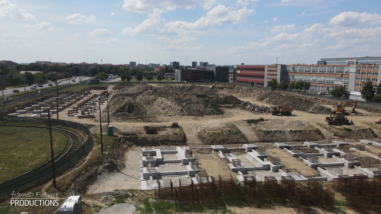 Stadionul „Eroii Timișoarei” - Stadiu lucrări 09.06.2024