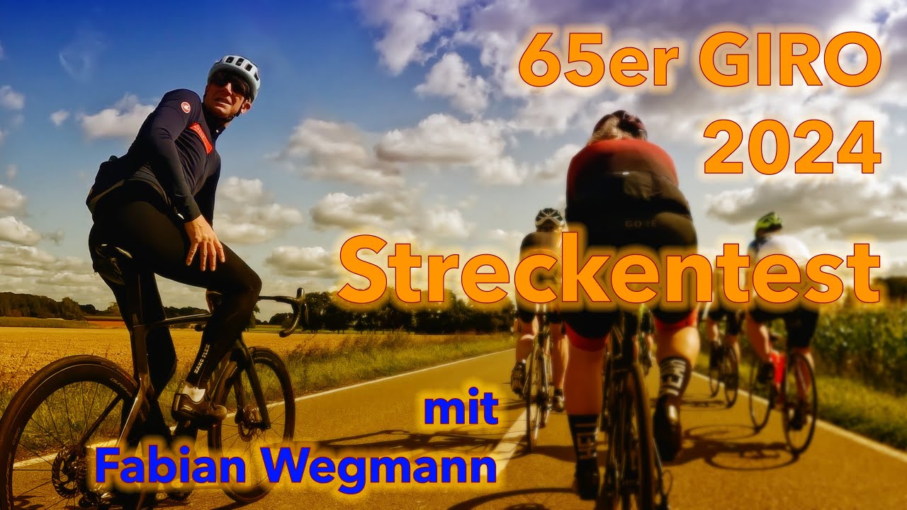 Münsterland GIRO 2024 65er Streckentest mit Fabian Wegmann