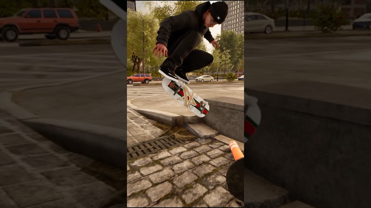 How to Dolphin Flip in Session Skate Sim #tutorial #sessionskatesim #session #dolphinflip #howto