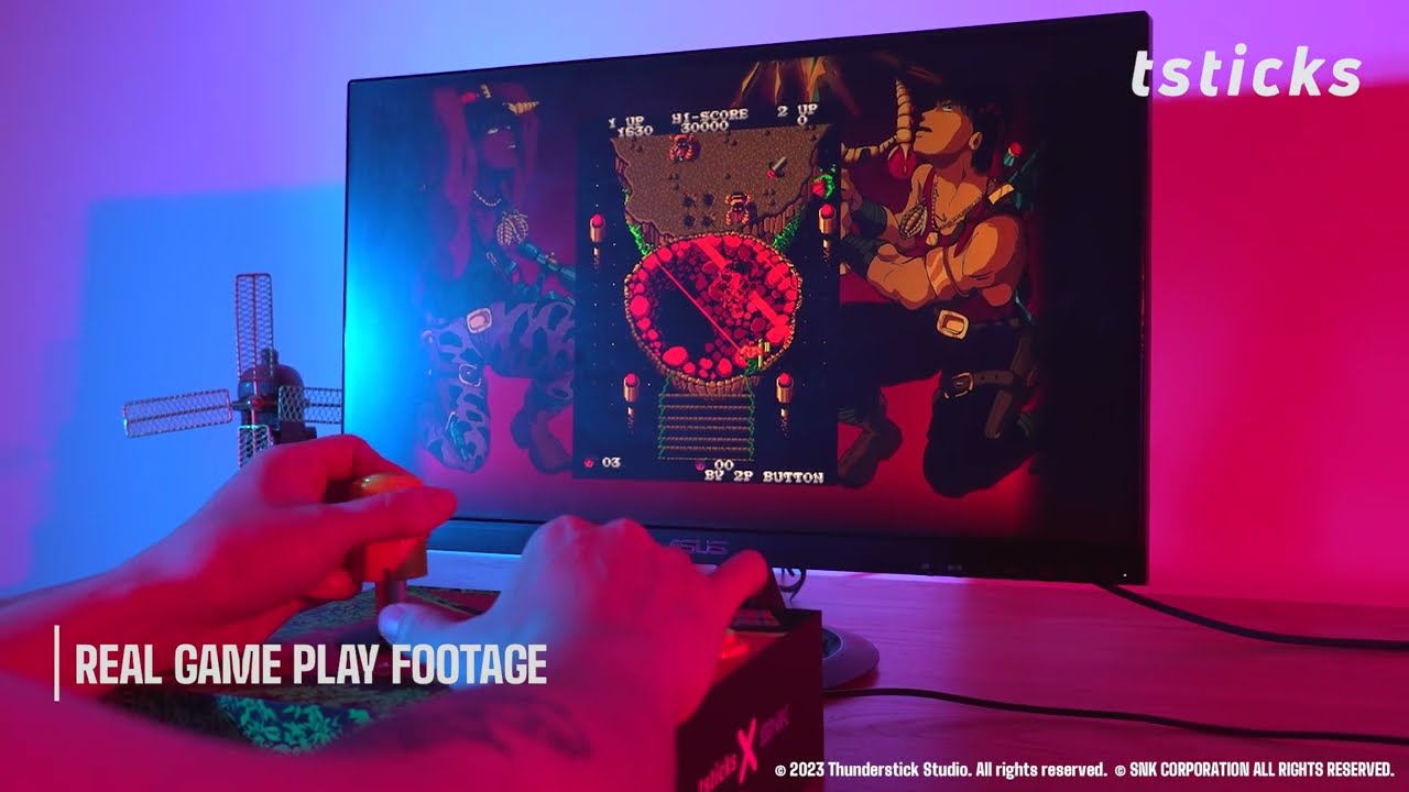 GRS Super Joystick – Exclusive Ikari Edition! Dive Into Retro Reinvented!